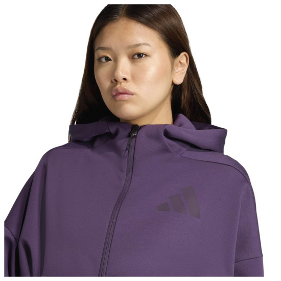 Adidas Γυναικεία ζακέτα Z.N.E. Full-Zip Hoodie Adidas Γυναικεία ζακέτα Z.N.E. Full-Zip Hoodie